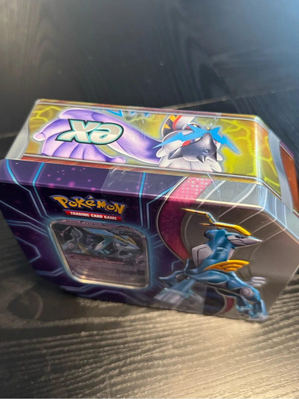Pokemon iron crown paradox destinies ex tin
